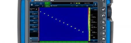 Phased-Array-Prüfgerät mit TFM/FMC