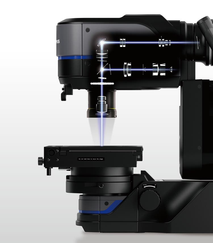 DSX1000 optisches System