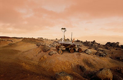 Mars-Rover Curiosity