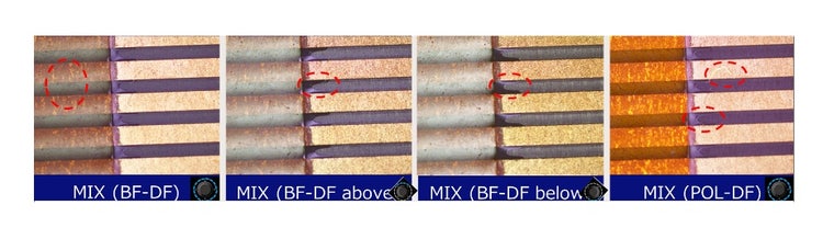 Prüfung von Flachbandkabeln mit der MIX-Technologie