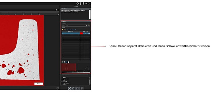 Lösungen für die Porositätsanalyse
