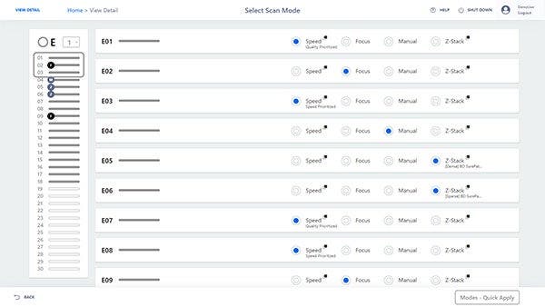 Flexible digitale Bildgebung für die Pathologie