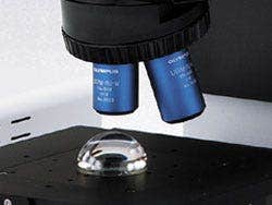 Example of reflectivity measurement : len