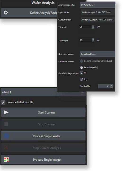 Wafer analysis solution