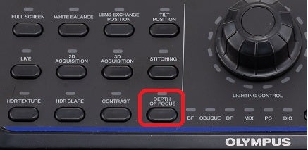 Depth of focus button