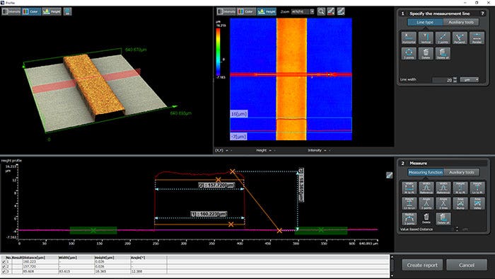 The width and height measurements of a millimeter-wave radar antenna circuit board