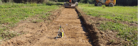 Portable XRF analysis of soil