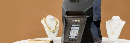 Gold X ray machine for jewelry testing