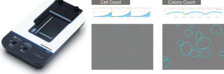 Cell count analysis using an incubation monitoring system