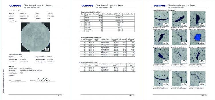 Technical cleanliness compliance