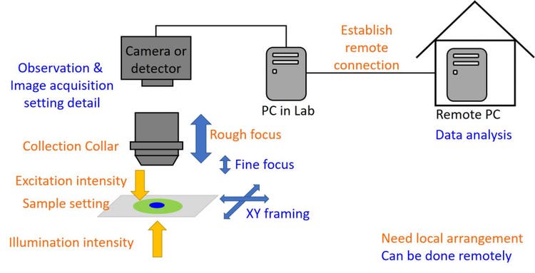 remote microscopy guidelines