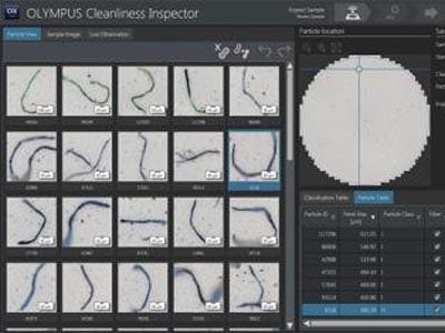 Metal Contamination Analysis of Automotive Lithium-Ion Batteries Using the OLYMPUS CIX100 Technical Cleanliness Inspection System