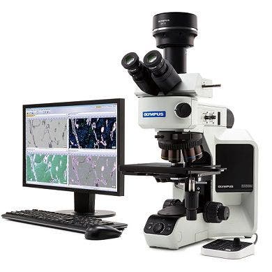 BX series metallurgical microscope with fluorescence