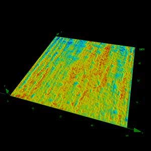 Roughness Evaluation of the Inner Lead of a Lead Frame