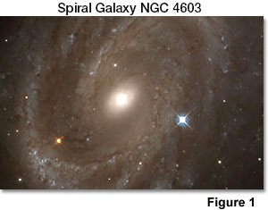 Image of the spiral galaxy 4603