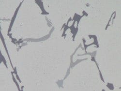 Polished sample of AlSi - Brightfield