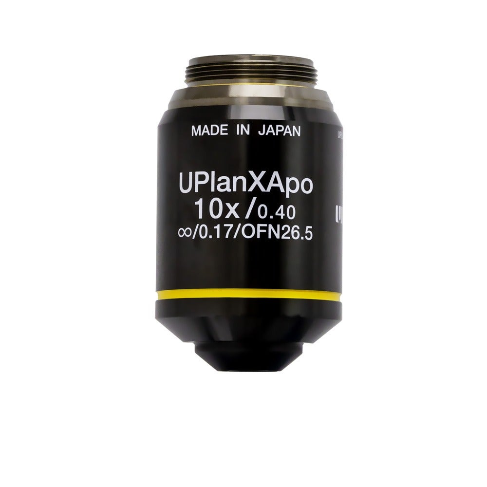 10X Objective NA 0.4 FN 26.5 WD 3.1 mm | Evident Scientific | Olympus
