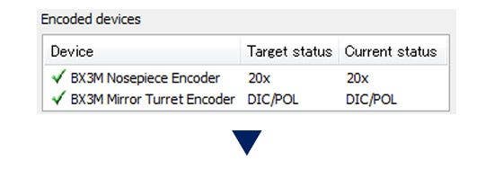 Synchronize observation settings