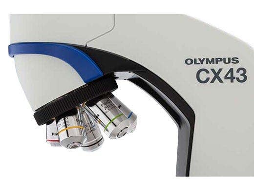 Olympus CX43 — Пять объективов UIS2 в револьвере