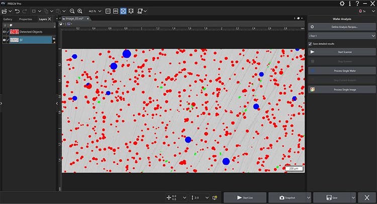 Wafer analysis solution