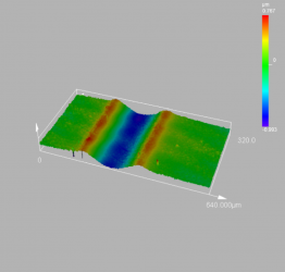 Mapa 3D detallado sin artefactos que facilita la determinación de todos los parámetros necesarios.