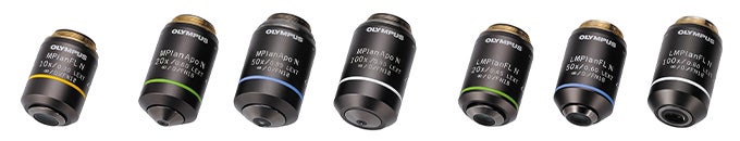 Objetivos para un microscopio confocal láser en 3D