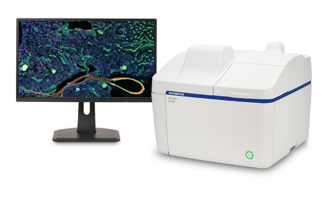 Microscopio de fluorescencia de mesa APEXVIEW APX100.