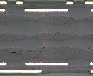 Placa de circuito impreso - Campo claro