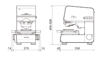 OLS5000-SAF - Dimention