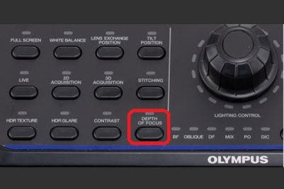 Touche d’augmentation de la profondeur de champ