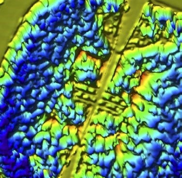 Figure 7. 3D image of the primary and secondary antennas.