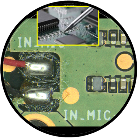 Microscope pour l’assemblage de matériel électronique