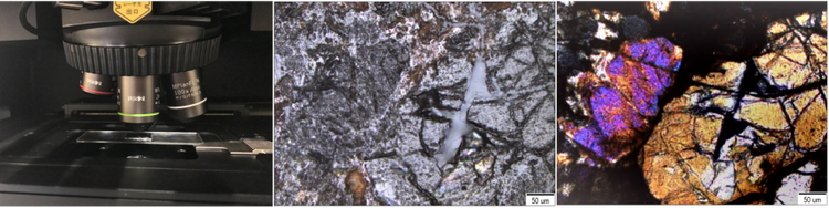 Images acquises à l’aide de la spectroscopie Raman