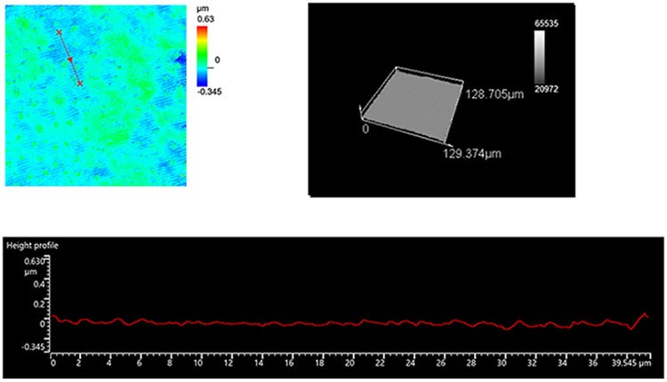 Mesure de la rugosité de surface d’un diamant