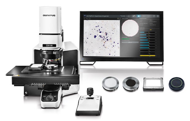 Cleanliness analysis system for manufactured components