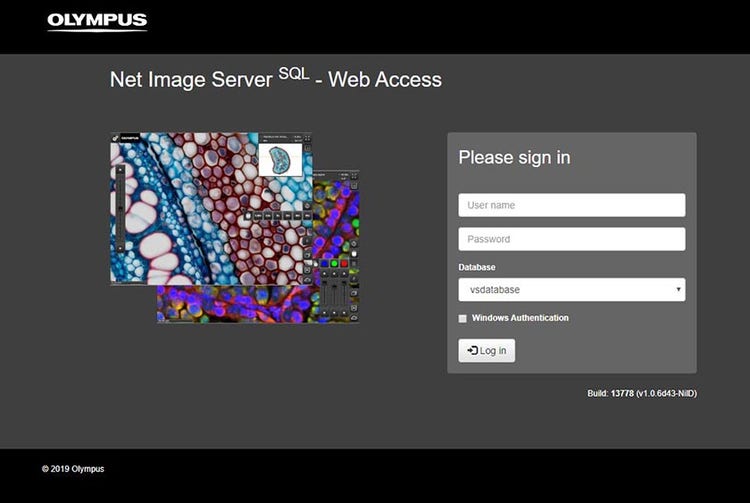 Logiciel de visualisation d’images OlyVIA pour la microscopie virtuelle