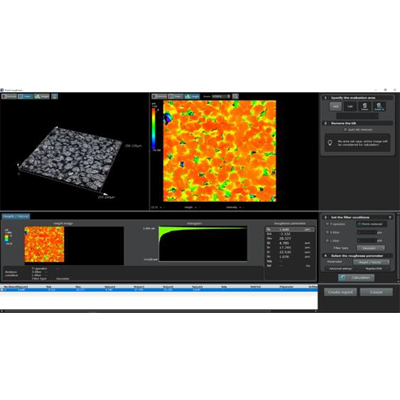 Analyse de la rugosité de surface de l’anode