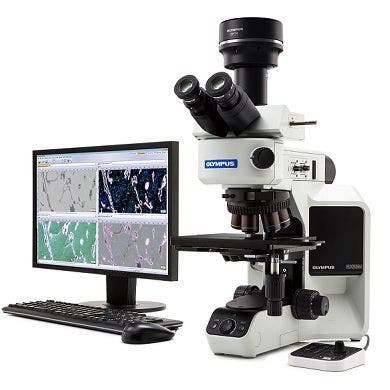 Microscope pour analyses métallurgiques gamme BX avec fluorescence