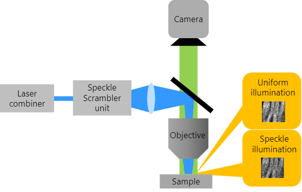 Conception optique de la méthode d’imagerie SILA pour les échantillons épais