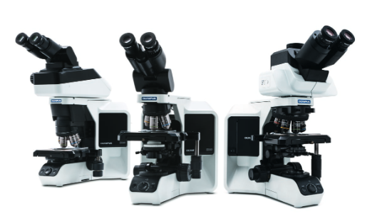 Microscopes droits pour une utilisation en sciences de la vie et le diagnostic clinique