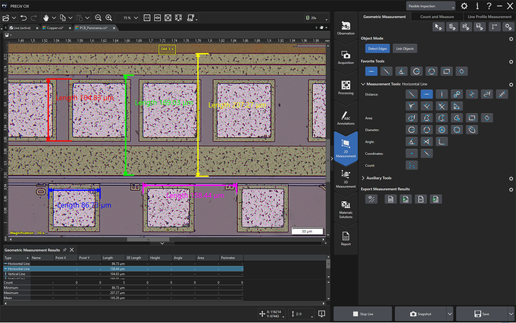 Mode microscope PRECiV CIX