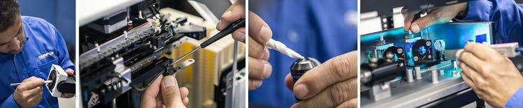 Une assistance et un service fiable pour les microscopes