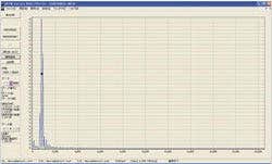Fourier transform film thickness analysis result