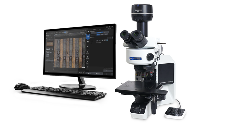 Microscope BX53M avec caméra DP75