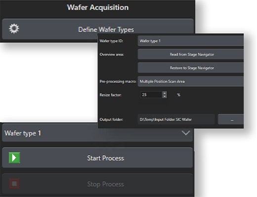 Soluzione di acquisizione di wafer