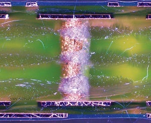 Circuito stampato: campo scuro