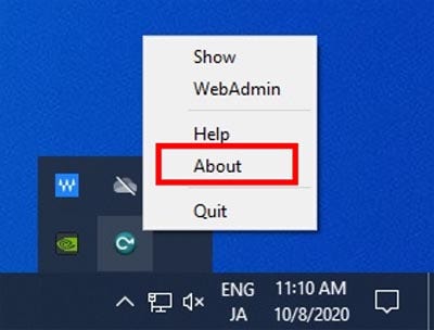 10. Check the version of CodeMeter.