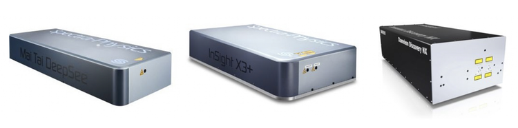 Tunable infrared pulsed lasers for deep multiphoton imaging.