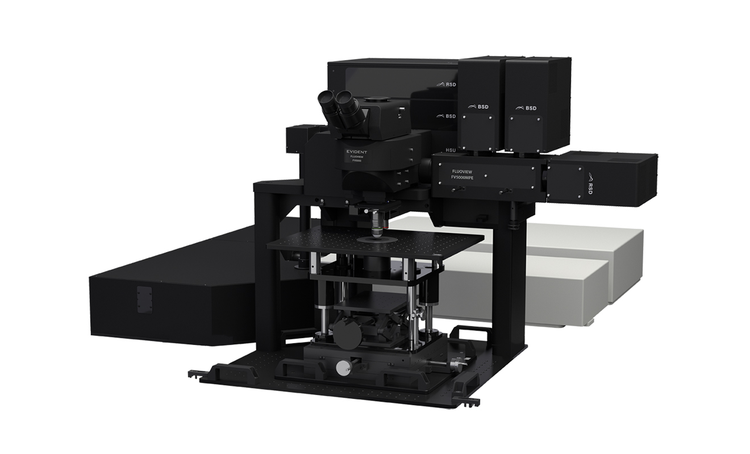 FV5000MPE gantry microscope system.