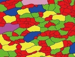 Stream Enterprise Grain boundaries are clearly detected